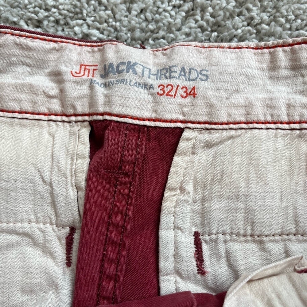 Jack Threads Red Pants - Picture 4 of 5